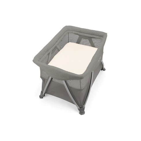 Patut pliant Nuna SENA Aire, Frost, Culoare: Gri, Dimensiuni: 105x70,poza 5