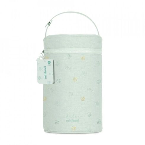 Geanta izoterma Thermibag Double Mint Miniland, Culoare: Verde, Cantitate: 500ml,poza 3