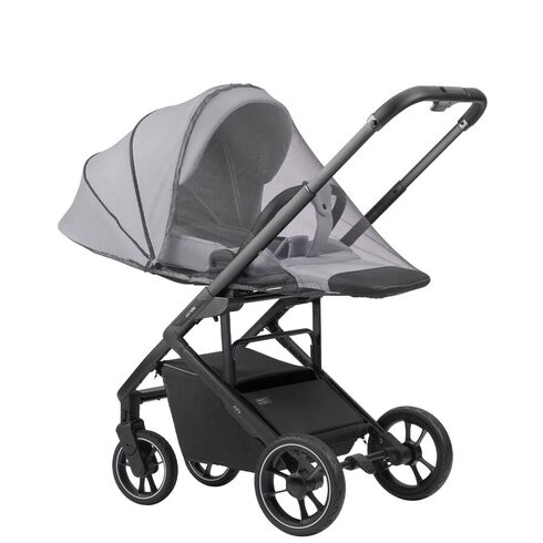 Carucior troller reversibil (max. 22 Kg) Carrello ALFA 2 in 1 Feather Grey, Culoare: Gri deschis, Model: 2 in 1,poza 6