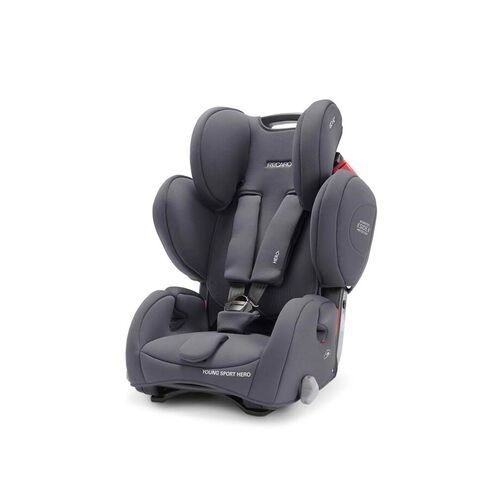 Scaun auto Recaro Young Sport Hero Core Simply Grey, Culoare: Gri, Grupa: 9-36kg (9 luni - 12 ani),poza 7