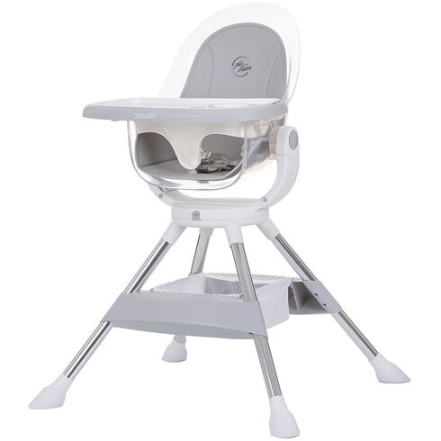 Scaun de masa cu sezut rotativ Chipolino Vision glacier, Culoare: Gri,poza 2