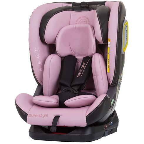 Scaun auto Chipolino Next Gen I-Size 40-150 cm rose water cu sistem Isofix, Culoare: Roz, Grupa: 0-36kg (0 luni - 12 ani)