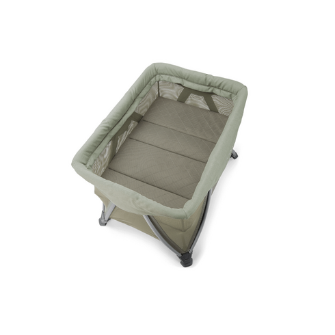 Patut pliant Nuna SENA Aire, Thyme, Culoare: Verde, Dimensiuni: 105x70,poza 3