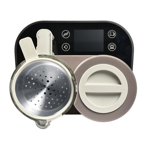 Robot Beaba Babycook Smart + Wi-Fi Dove Grey, Culoare: Crem - poza 3 - ExclusivMAG.ro
