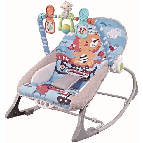 Scaunel balansoar Chipolino Baby Spa blue, Culoare: Blue