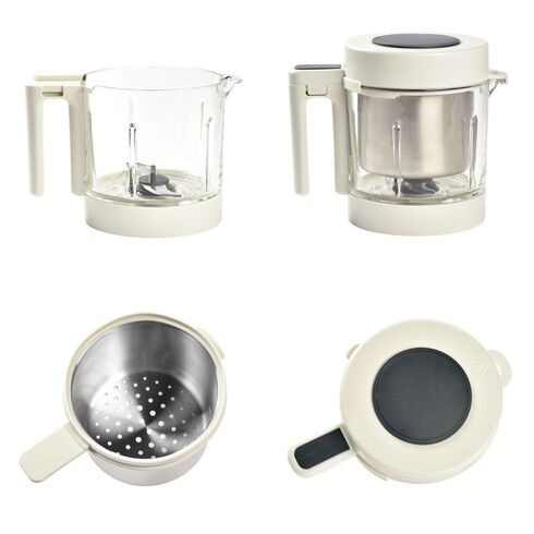 Robot Beaba Babycook Smart + Wi-Fi Dove Grey, Culoare: Crem - poza 4 - ExclusivMAG.ro