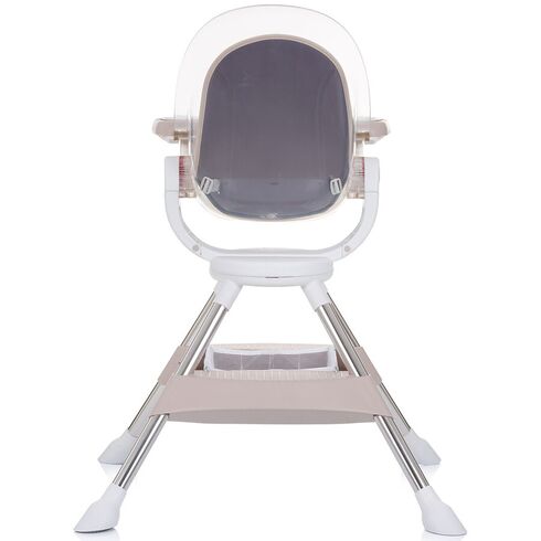 Scaun de masa cu sezut rotativ Chipolino Vision sand, Culoare: Crem,poza 5