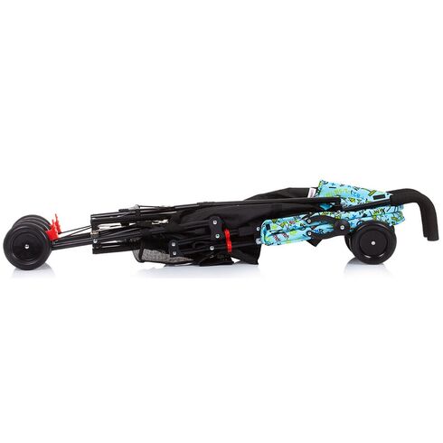 Carucior sport Chipolino Amaya blue graffiti, Culoare: Blue - poza 4 - ExclusivMAG.ro