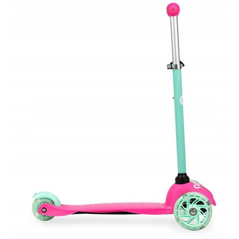 Trotineta cu 3 roti, QKIDS, LUMIS Turquoise, Culoare: Turcoaz - poza 3 - ExclusivMAG.ro