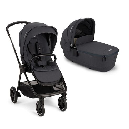 Carucior compact TRIV next Nuna Ocean 2 in 1, Culoare: Gri  - ExclusivMAG.ro