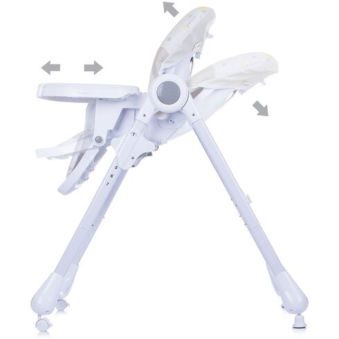 Scaun de masa Chipolino Yeti sand, Culoare: Crem,poza 6