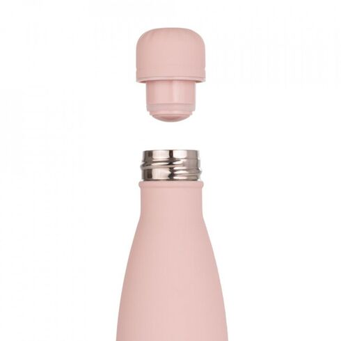 Sticla Termos Terra Leaves 500 ml Miniland, Culoare: Roz, Cantitate: 500ml,poza 2