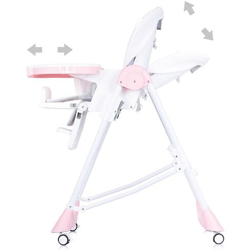 Scaun de masa Chipolino Bambino rose water, Culoare: Roz,poza 6