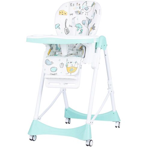Scaun de masa Chipolino Bambino aloe, Culoare: Turquoise