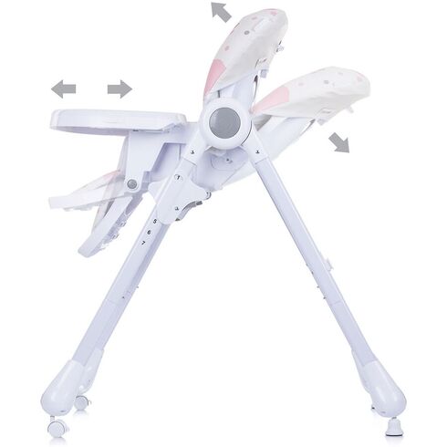 Scaun de masa Chipolino Yeti rose water, Culoare: Roz,poza 6  - ExclusivMAG.ro Scaun de masa Chipolino Yeti rose water, Culoare: Roz,poza 6