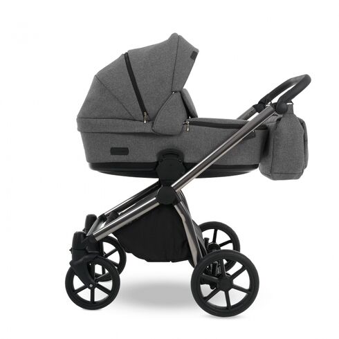 Carucior 3 in 1 Camarelo PREVIO 5, Culoare: Gri  - ExclusivMAG.ro
