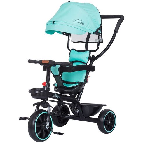 Tricicleta Chipolino Pulse Mint, Culoare: Turquoise