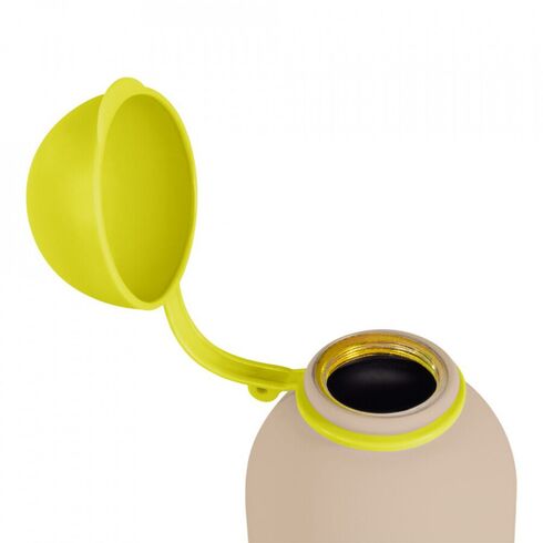 Sticluta lichide copii 400 ml Foxy Miniland, Culoare: Galben, Cantitate: 450ml,poza 4