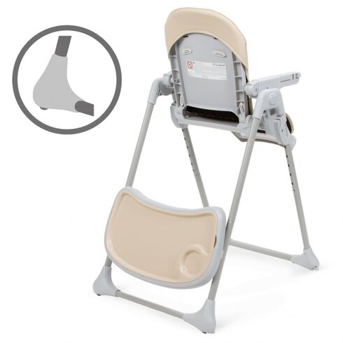 Scaun de masa multifunctional Kidwell BENO Beige, Culoare: Crem,poza 6