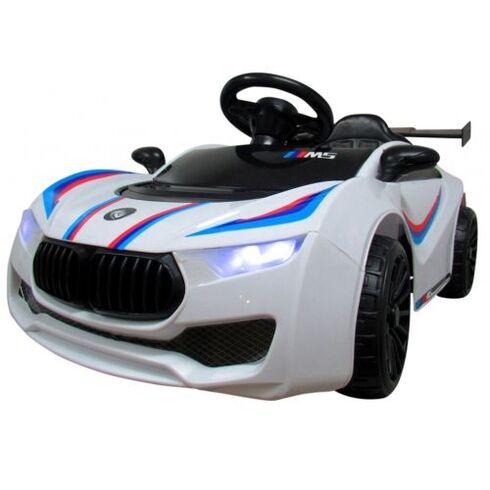 Masinuta electrica cu telecomanda Cabrio B5 QD711 R-Sport - Alb, Culoare: Alb, Capacitate acumulator: 6V,poza 2