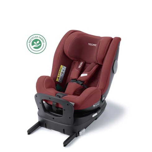 Scaun Auto i-Size 3 luni - 7 ani Recaro Salia 125 Kid Exclusive Iron Red, Culoare: Rosu, Grupa: 0-25kg (0 luni - 7 ani)  - ExclusivMAG.ro