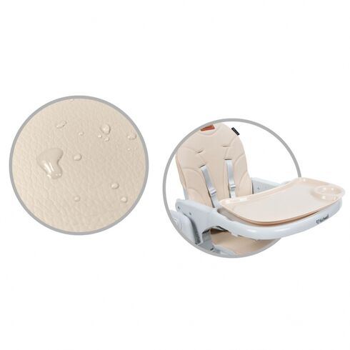 Scaun de masa multifunctional Kidwell BENO Beige, Culoare: Crem,poza 8