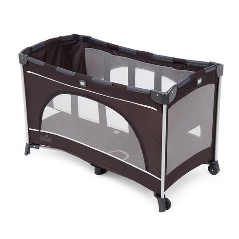 Patut pliant cu 2 niveluri Joie Allura Lite 120 cm, Black Ink,poza 2