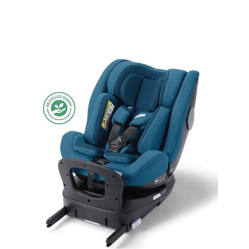 Scaun Auto i-Size 0-7 ani Recaro Salia 125 Exclusive Steel Blue, Culoare: Albastru, Grupa: 0-25kg (0 luni - 7 ani)  - ExclusivMAG.ro