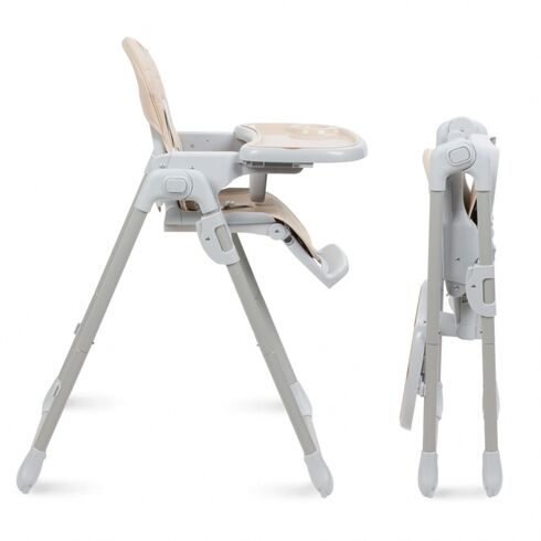 Scaun de masa multifunctional Kidwell BENO Beige, Culoare: Crem,poza 3