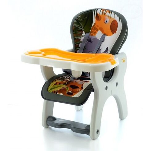 Scaun de masa multifunctional EURObaby HB-GY01 Portocaliu, Culoare: Portocaliu,poza 2