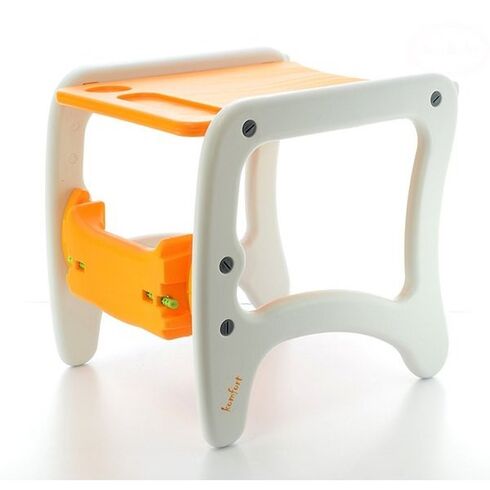 Scaun de masa multifunctional EURObaby HB-GY01 Portocaliu, Culoare: Portocaliu,poza 3