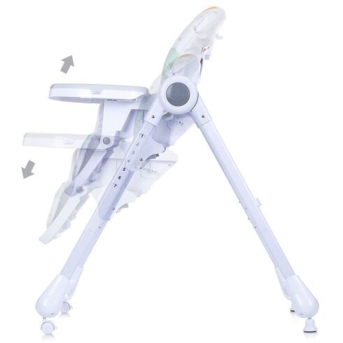 Scaun de masa Chipolino Yeti aloe, Culoare: Turcoaz,poza 5