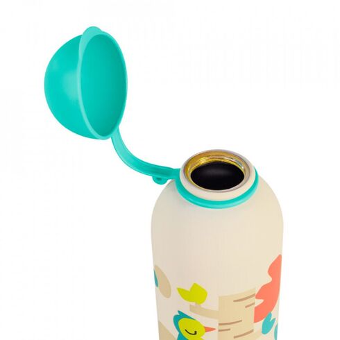 Sticluta lichide copii 400 ml Chip Miniland, Culoare: Verde, Cantitate: 450ml,poza 3