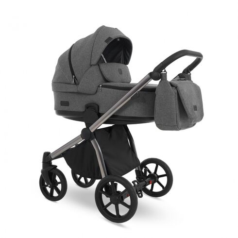 Carucior 3 in 1 Camarelo PREVIO 5, Culoare: Gri - poza 2 - ExclusivMAG.ro