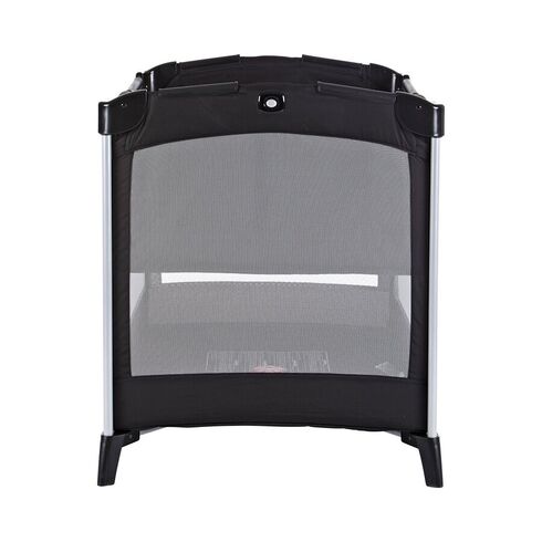 Patut pliant cu 2 niveluri Joie Allura Lite 120 cm, Black Ink,poza 5