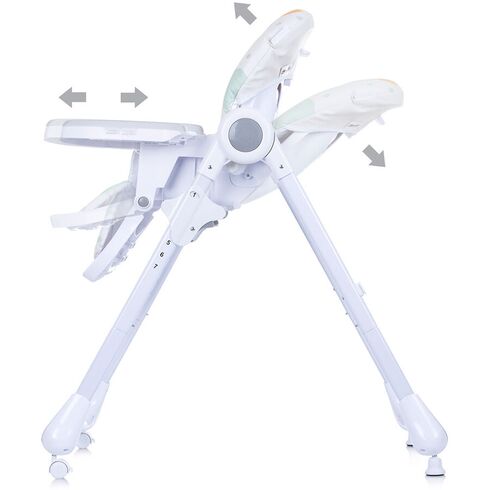 Scaun de masa Chipolino Yeti aloe, Culoare: Turcoaz,poza 6