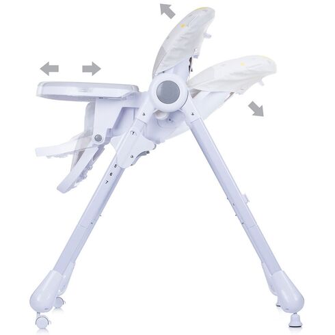 Scaun de masa Chipolino Yeti glacier, Culoare: Gri,poza 6