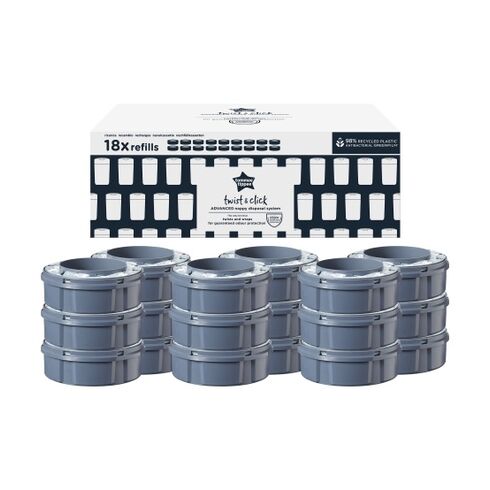 Set 18 rezerve pentru cos scutece Tommee Tippee Sangenic Twist and Click