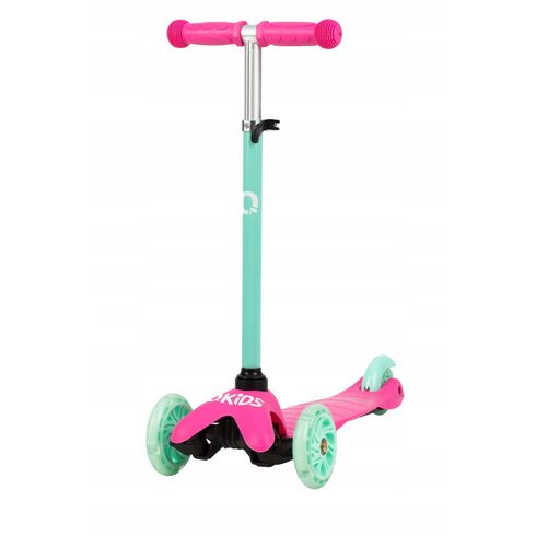 Trotineta cu 3 roti, QKIDS, LUMIS Turquoise, Culoare: Turcoaz  - ExclusivMAG.ro