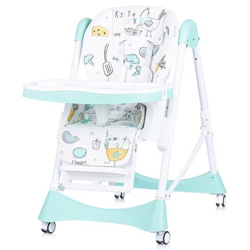 Scaun de masa Chipolino Bambino aloe, Culoare: Turcoaz,poza 3