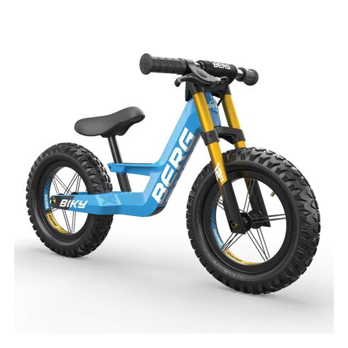 Bicicleta fara pedale BERG Biky Cross Albastru cu Frana de Mana, Culoare: Albastru