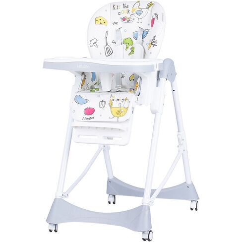 Scaun de masa Chipolino Bambino glacier, Culoare: Gri,poza 2