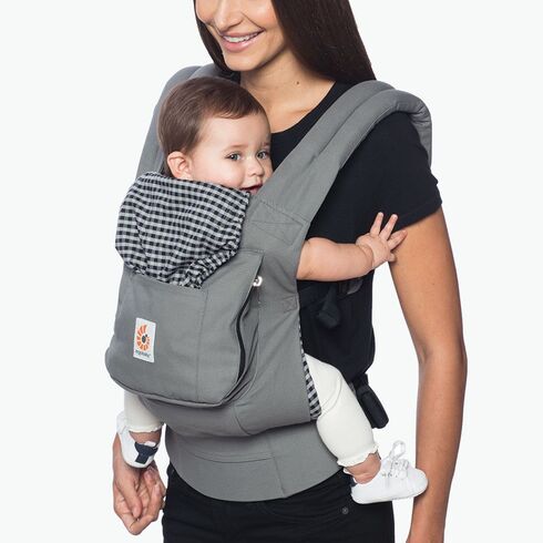 Marsupiu Original Steel Plaid Phoenix Ergobaby - poza 3 - ExclusivMAG.ro