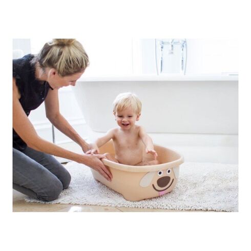 Cadita de Baie cu Suport si Capac Catelus Crem - Prince Lionheart, Culoare: Crem,poza 3