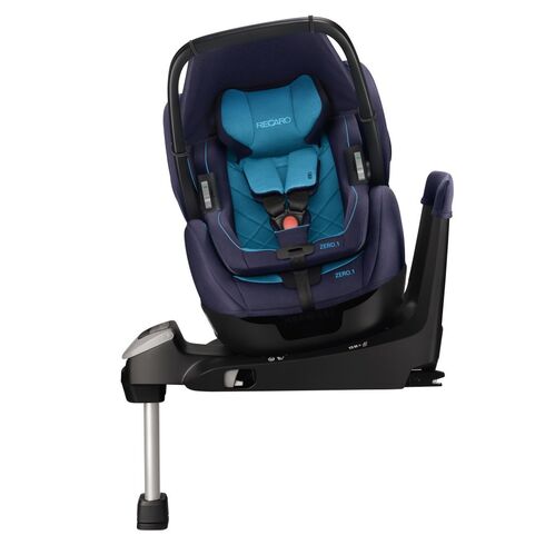 Scaun auto Recaro Zero.1 Elite R129 Xenon Blue, Culoare: Albastru, Grupa: 0-18kg (0 luni - 4 ani),poza 4