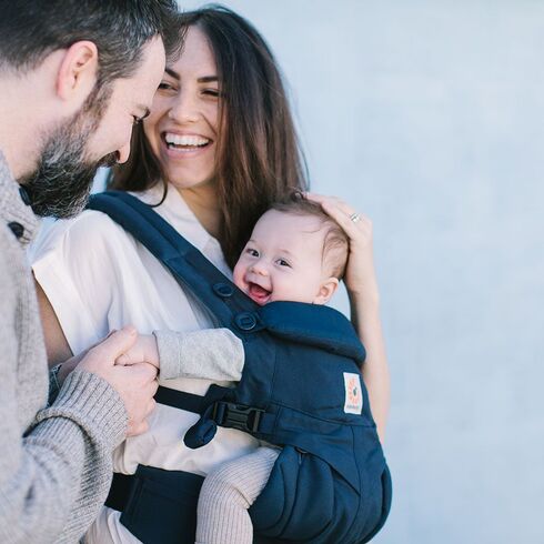 Marsupiu Omni 360 Midnight Blue Ergobaby - poza 3 - ExclusivMAG.ro