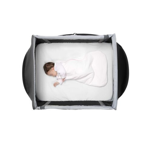 Patut Pliant Pop Up White Grey Rock Aeromoov, Culoare: Gri, Dimensiuni: 120x60,poza 4