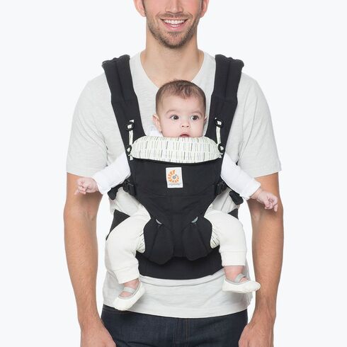 Marsupiu Omni 360 Downtown Ergobaby, Culoare: Negru,poza 4