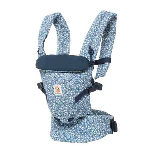 Marsupiu Adapt Batik Indigo Ergobaby,poza 4