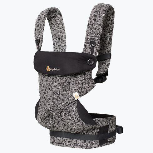 Marsupiu Ergobaby 4 Pozitii 360 Keith Haring Black Ergobaby - poza 2 - ExclusivMAG.ro